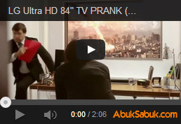 LG Ultra HD 84 in TV reklam